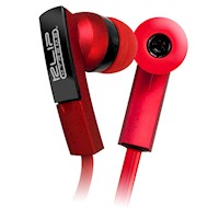 Audífonos Klip Xtreme BeatBuds Estéreo Micrófono Rojo - KHS-220