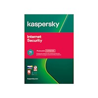 Antivirus Internet Security Kaspersky 1 Dispositivo 2 años