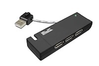 Klip Xtreme KUH-400B - Hub-4 USB 2.0-Concentrador-USB 2.0 De 4 Puertos