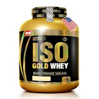 Level Pro Proteína Iso Gold Whey 6.6lbs Rich Chocolate