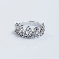 ANILLO CORONA REINA TALLA 16