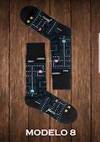 MATCH SOCKS CALCETIN MODELO 008 PACMAN