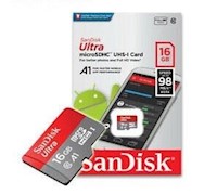 Memoria Micro SD 16GB A1 98Mb/s Sandisk