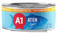 A1 Filete de Atún Light 140 g (Agua y Sal)