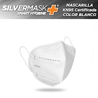 Mascarilla N95/KN95 Certificada - COLOR BLANCO