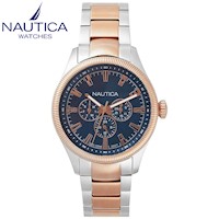 Reloj Nautica Starboard NAPSTB005 Multifuncional Acero Inoxidable Dial Azul
