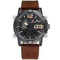 RELOJ NAVIFORCE - MARRÓN DE Cuero - SKU: NAV-16