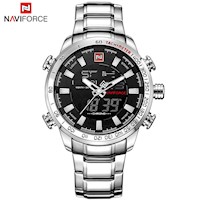 RELOJ NAVIFORCE - PLATA - SKU: NAV-21