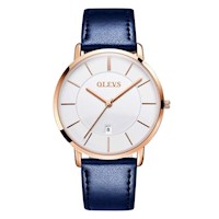 RELOJ ANALOGICO OLEVS SKY AZUL - SKU OLE-4