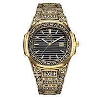 Reloj de oro vintage de marca ONOLA para hombre