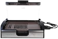 Parrilla Oster CKSTGR3006-053 Eléctrica Tipo Plancha BioCeramic Inox/Negro
