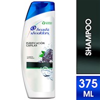Head & Shoulders Shampoo Purificación Carbón Activado 375ml