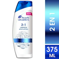 Head & Shoulders Shampoo 2en1 Limpieza Renovadora 375ml