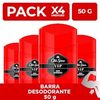 Old Spice VIP Desodorante en Barra 50g PackX4