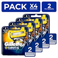 Gillette Fusion5 Proshield Cartuchos 2 unidades PackX4