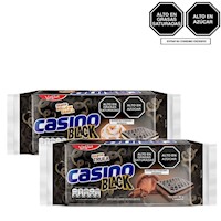 2x1 Sixpack Casino Black Sabor Rollo de Canela y Trufa