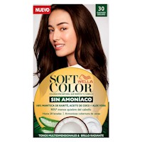 Tinte Wella Soft Color Kit 30 Castaño Oscuro