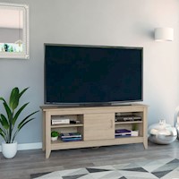 RACK TV65 CON PUERTA, MODELO: ESSENTIAL, COLOR: ROVERE