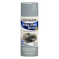 Aerosol Multiusos Ultra Cover 2x Gris Invierno Brill. 340g