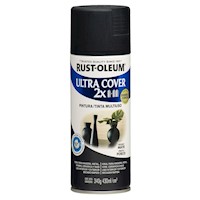 Aerosol Multiusos Ultra Cover 2x Negro Mate 340g