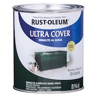 Pintura Ultra Cover Brochable al Agua Verde Oscuro 946ml