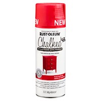 Rust-Oleum Pintura Aerosol Tiza Chalked Rojo Campestre 340g