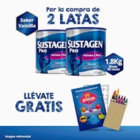 Sustagen® Pro: Regalos por la compra de 2 latas de Sustagen Pro 900 gr