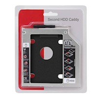 Caddy 2nd Hdd Ssd Disco Duro Sata Cd Dvd-rom Universal 9.5mm