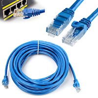 Cable De Red Utp Cat 5 Nuevo Sellado Testeado Rj45 10 Metros