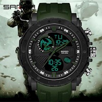 RELOJ SANDA - GUERRILLA VERDE - SKU: SAN-6