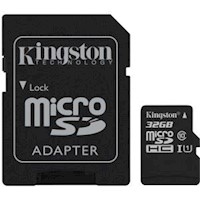 Kingston Canvas Select Micro Sd+Adapt MicroSDHC A SD 32 GB