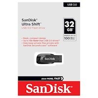SANDISK PENDRIVE USB ULTRA SHIFT 3.0 - 32GB