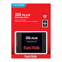 SANDISK DISCO DURO DE ESTADO SOLIDO SSD PLUS - 240GB