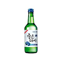 Jinro Chamisul - Soju Blueberry - 13% alcohol - 360 ml.