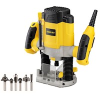 Stanley Ruteadora 1-1/3 HP 1200W (Inc. 6 Fresas)