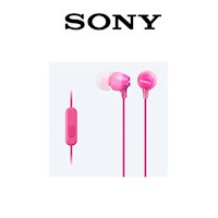 Audífonos Sony EX15AP Con Micrófono Rosado