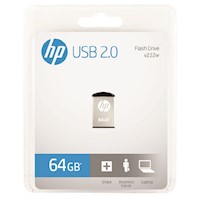 Memoria USB 64GB HP Flash Drive V222W Metal