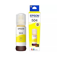 Epson Botella de tinta T504 Amarillo Yellow - T504420-AL