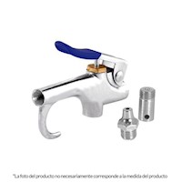 Pistola Metálica Sopleteadora c/ 2 Accs Toolcraft TC2014