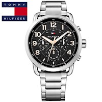 Reloj Tommy Hilfiger Briggs 1791422 Multifuncional Acero Inoxidable Dial Negro