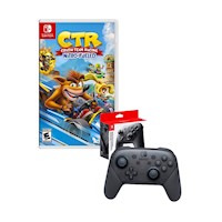Crash Team Racing Nintendo Switch + Pro Controller .