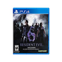 Resident Evil 6 Playstation 4