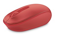 Microsoft Mouse 1850 Inalámbrico Wireless Mobile Red - U7Z-00031