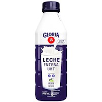 Leche GLORIA UHT Entera Botella 946ml