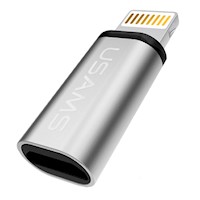 Adaptador de Metal iPhone Lightning Micro USB USAMS Original - US-SJ049