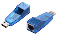 Adaptador Tarjeta USB 2.0 Lan A RJ45 Ethernet 10/100 Mbps Redes LAN Internet