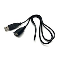 Cable Extensor USB a USB 2.0 Macho a Hembra - 1.5 Metros