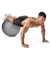 Fitball Gym Ball Pelota Para Yoga 75cm Plomo