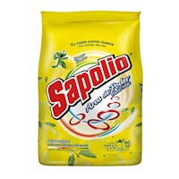 Detergente en Polvo SAPOLIO Limón Bolsa 2000g