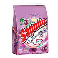 Detergente en Polvo SAPOLIO Floral AMD Bolsa con Asa 4Kg